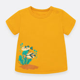 Camiseta Peces Mostaza